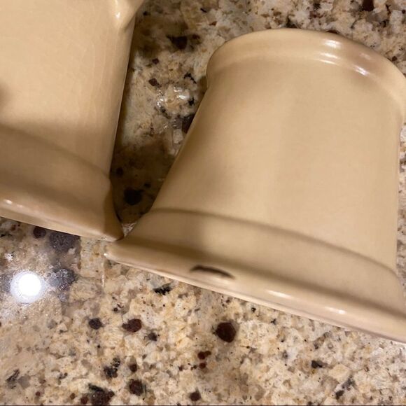 Vintage Pfaltzgraff Village Pattern Cream and Sugar Set USA Made Stoneware - Picture 9 of 11